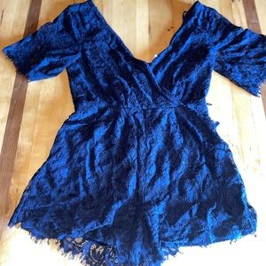Cute Lace Romper